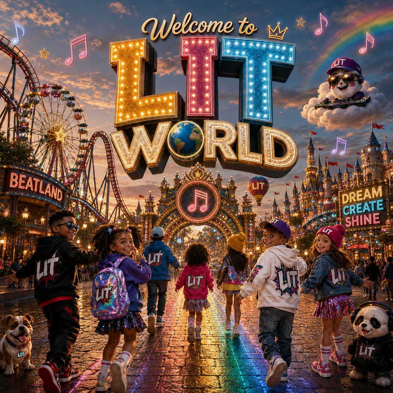 Welcome to LIT World album artwork