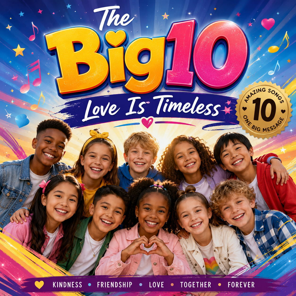 The Big10 — Love Is Timeless album artwork